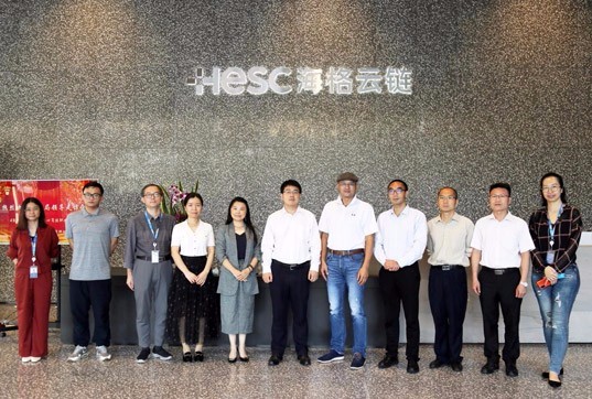 盐田区人力局领导调研海格物流 促进企业和谐发展