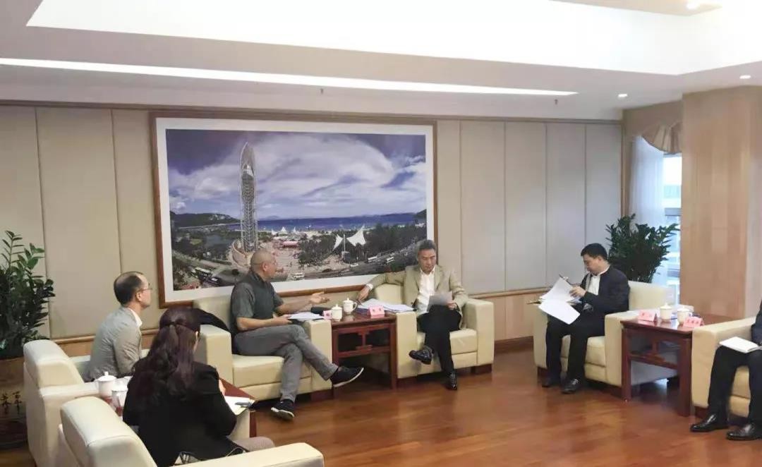 杨军区长会见海格物流