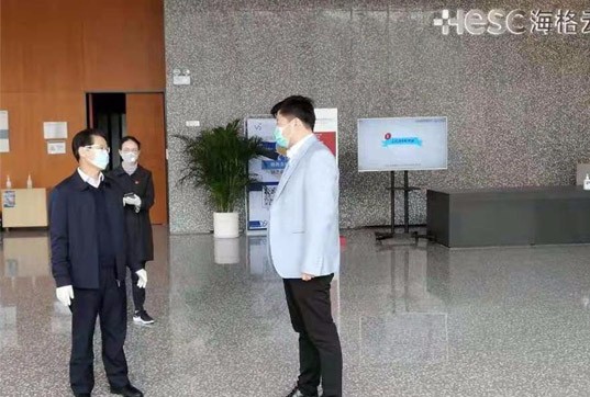 复工战“疫” 海格在行动!